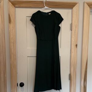 Alexia Admor Elegant Forest Green Midi Dress